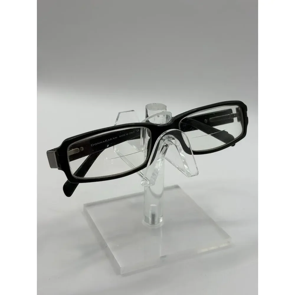 Donna Karan DK1506 3001 Black Eyeglasses Frames 49-16 125 Rectangle
